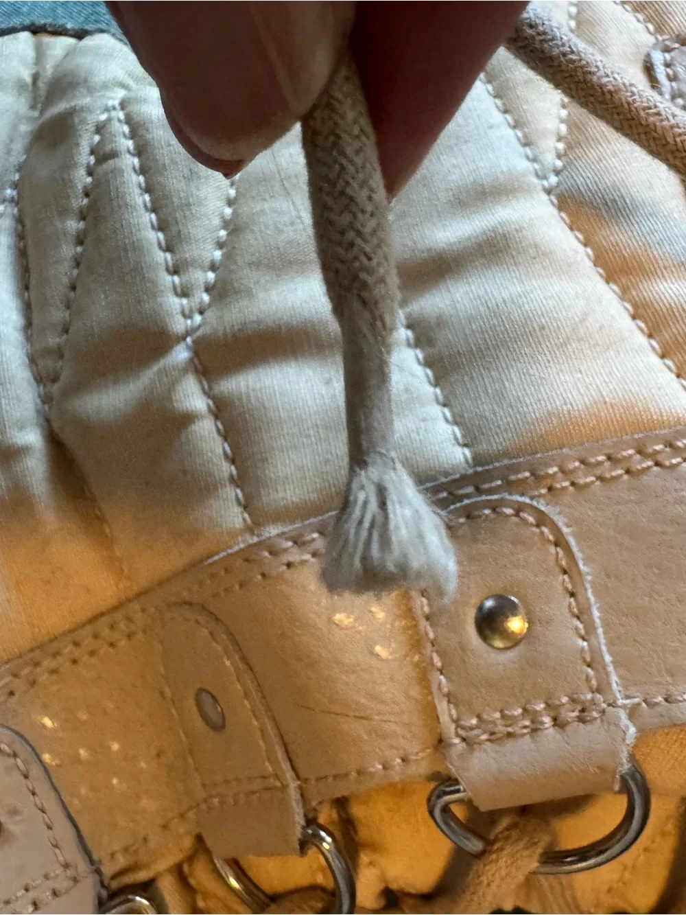 Sorel Cream Faux-Fur Lined Boot